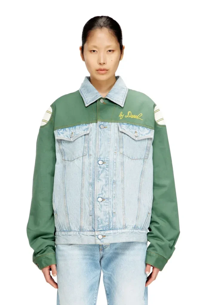 j-giant-20th Denim jacket with cotton insert