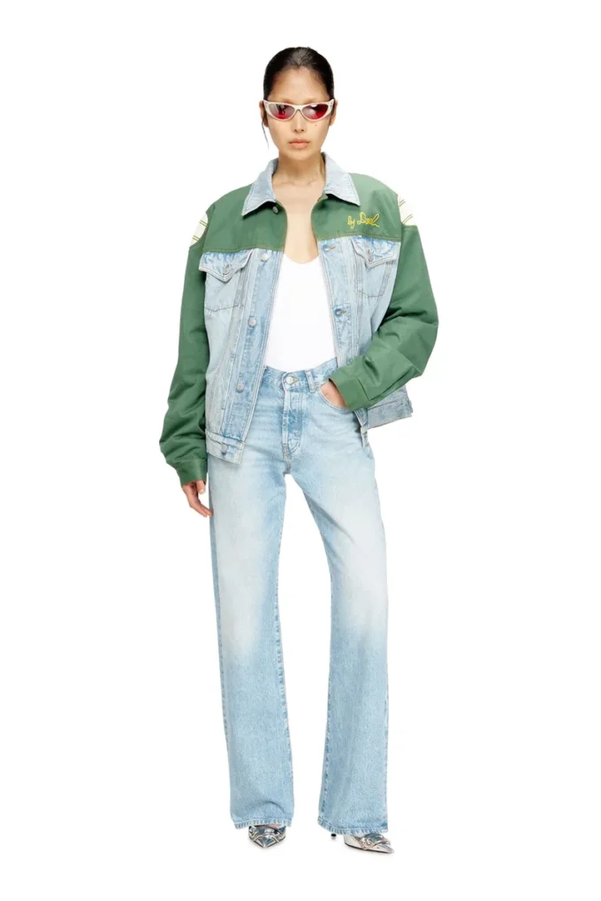 j-giant-20th Denim jacket with cotton insert