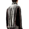 j-hay Track jacket in treated velvet