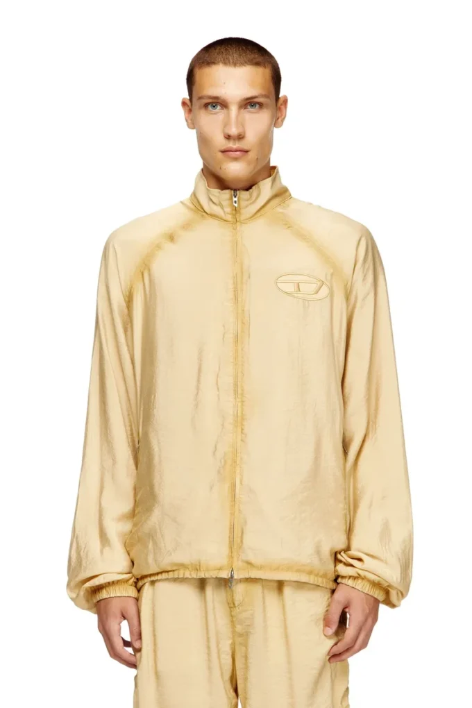 j-henri-souvenir Souvenir-style embroidered track jacket