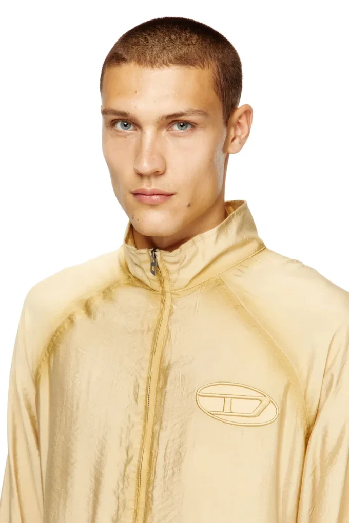 j-henri-souvenir Souvenir-style embroidered track jacket