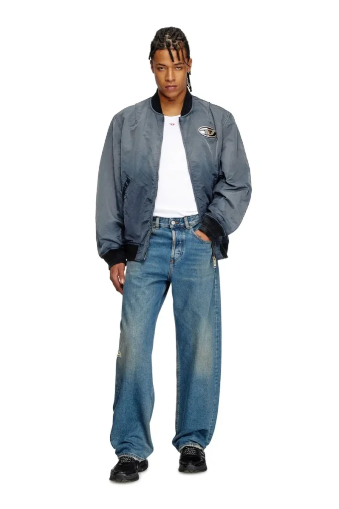 j-kepes Dégradé padded bomber jacket
