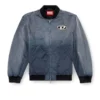 j-kepes Dégradé padded bomber jacket