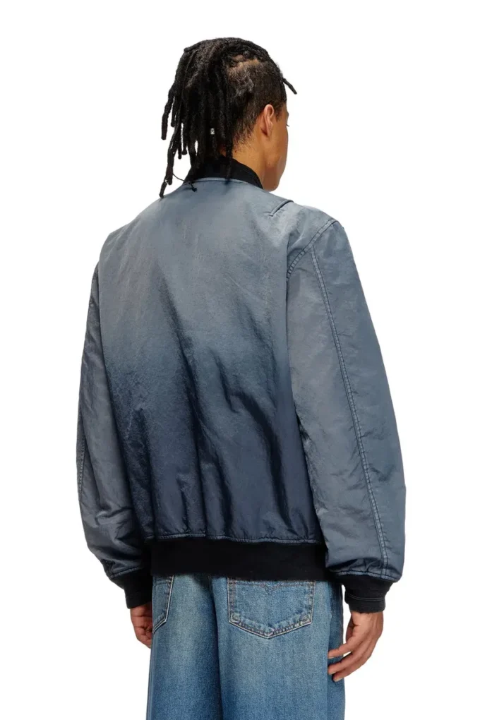 j-kepes Dégradé padded bomber jacket
