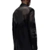 j-reg Tailored jacket in devoré cool wool