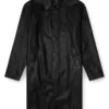 j-rivers Distressed car coat with flannel lining