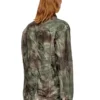j-thug-jkt Trucker jacket in crinkled camo canvas