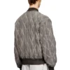 j-type-treat Padded argyle-quilted bomber jacket