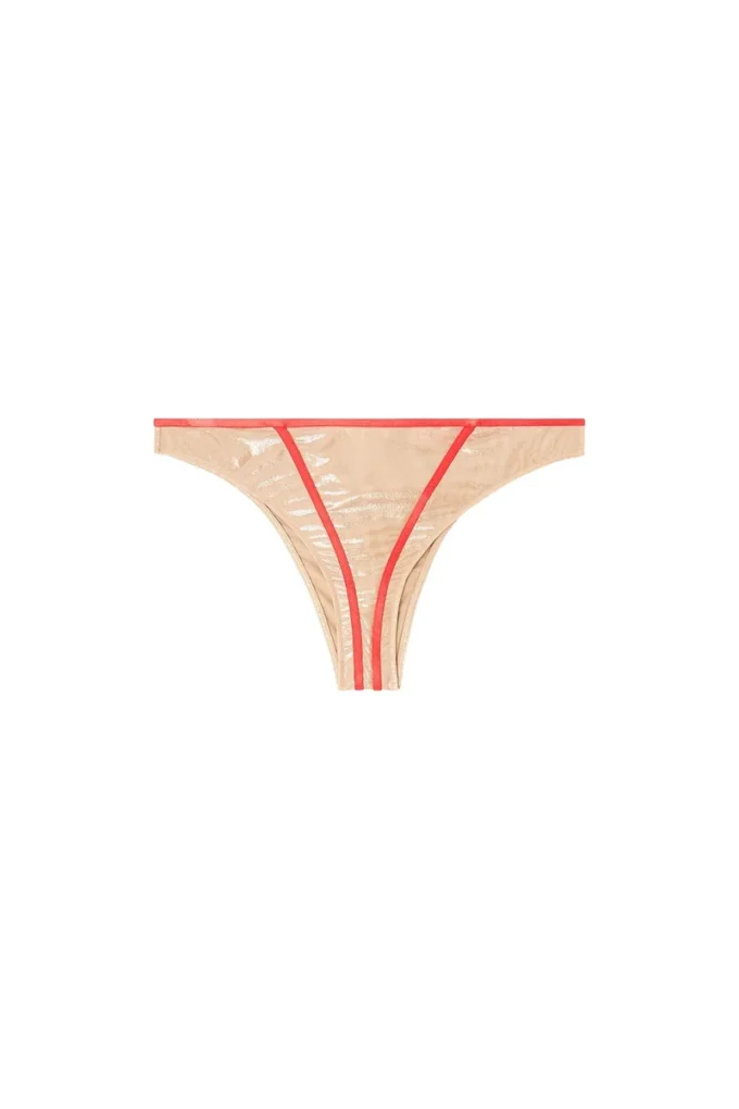 janie-gft Brazilian briefs with contrasting trims