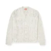 k-antoine Cable-knit cardigan with Diesel logo