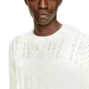 k-aubin Cable-knit jumper with Diesel logo