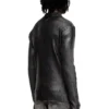 k-dargy-d Denim-yarn zip cardigan with shiny effect