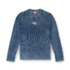 k-darren-d Cut-out ribbed jumper with Oval D plaque