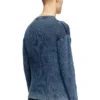 k-darren-d Cut-out ribbed jumper with Oval D plaque
