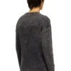k-darren-d Cut-out ribbed jumper with Oval D plaque