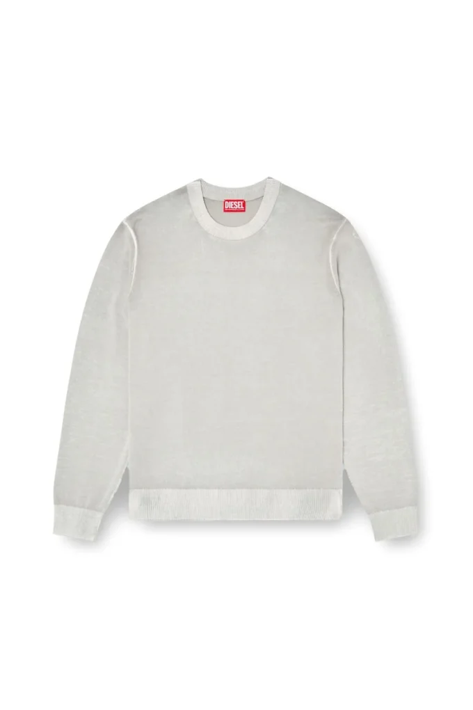 k-larence-b Reverse-print cotton jumper