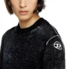 k-larence-b Reverse-print cotton jumper