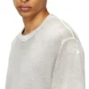 k-larence-b Reverse-print cotton jumper