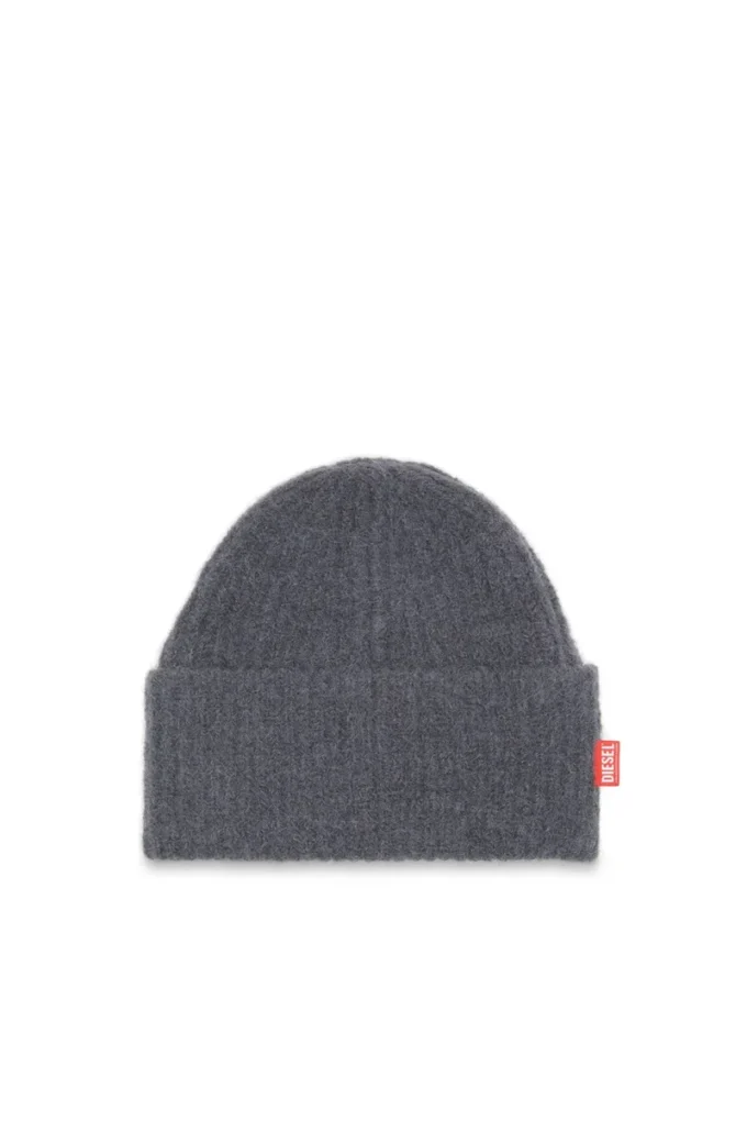 k-lollo-hat Ribbed alpaca beanie
