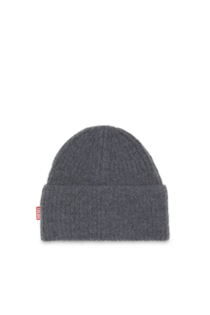 k-lollo-hat Ribbed alpaca beanie