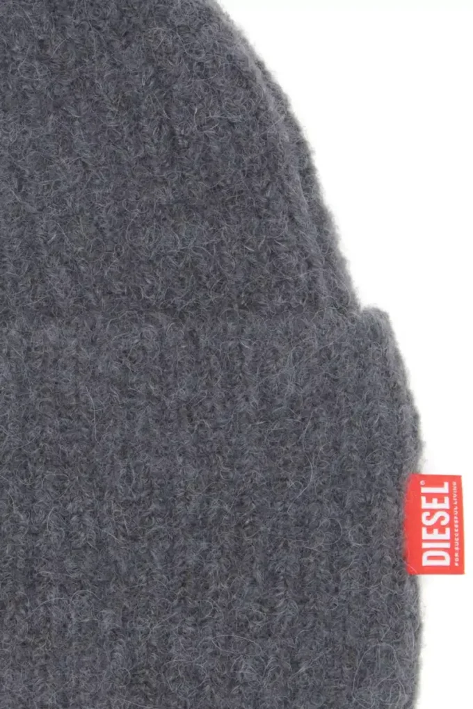 k-lollo-hat Ribbed alpaca beanie