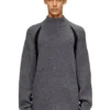 k-lollo-tn Alpaca-blend jumper with contrast inserts