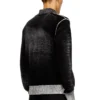 k-lorenzo Reverse-print polo jumper