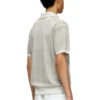 k-lorenzo-ss Reverse-print short-sleeve polo jumper