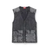 k-margie Utility vest with contrast panels