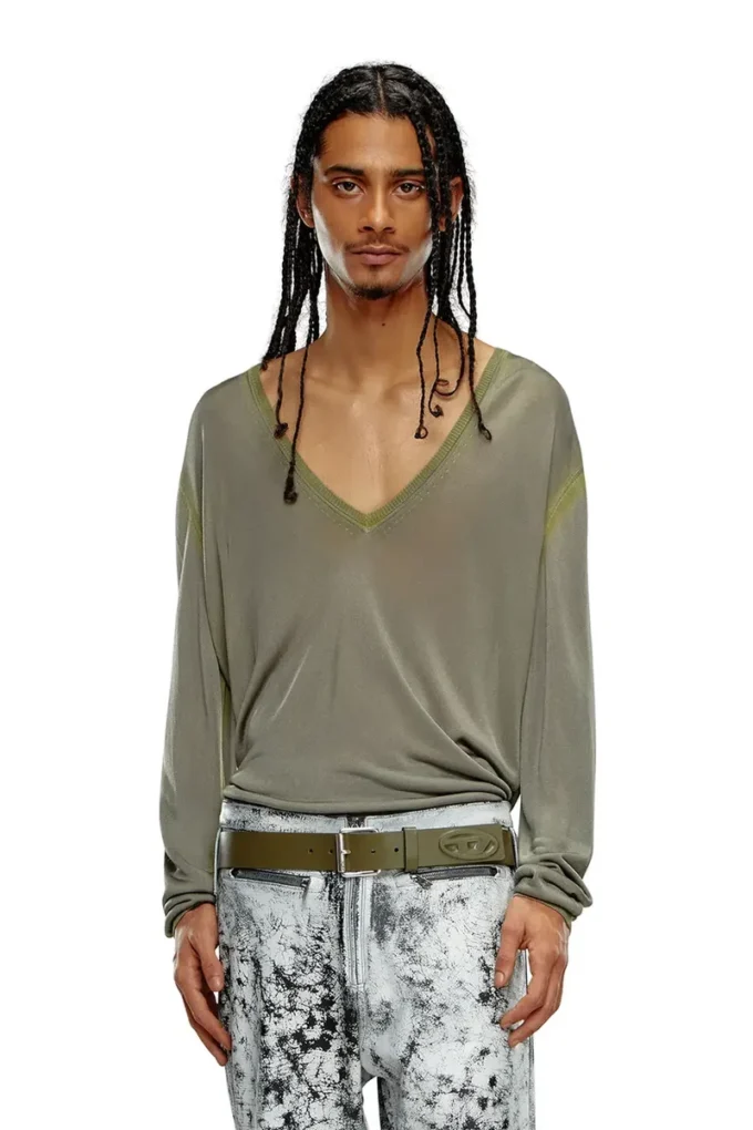 k-mirto Dégradé V-neck jumper