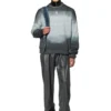 k-nevil Dégradé jumper with oversized logo