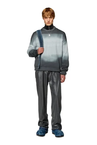 k-nevil Dégradé jumper with oversized logo
