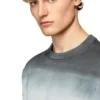 k-nevil Dégradé jumper with oversized logo