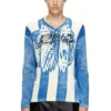 k-oliba-v Inside-print striped jumper