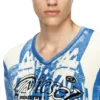 k-oliba-v Inside-print striped jumper