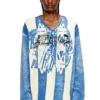 k-oliba-v Inside-print striped jumper
