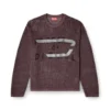 k-roch Long-sleeve mesh-knit top