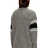 k-soren Striped jumper in alpaca blend