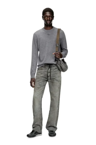 k-valiam Wool jumper with cut-out logo