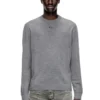 k-valiam Wool jumper with cut-out logo