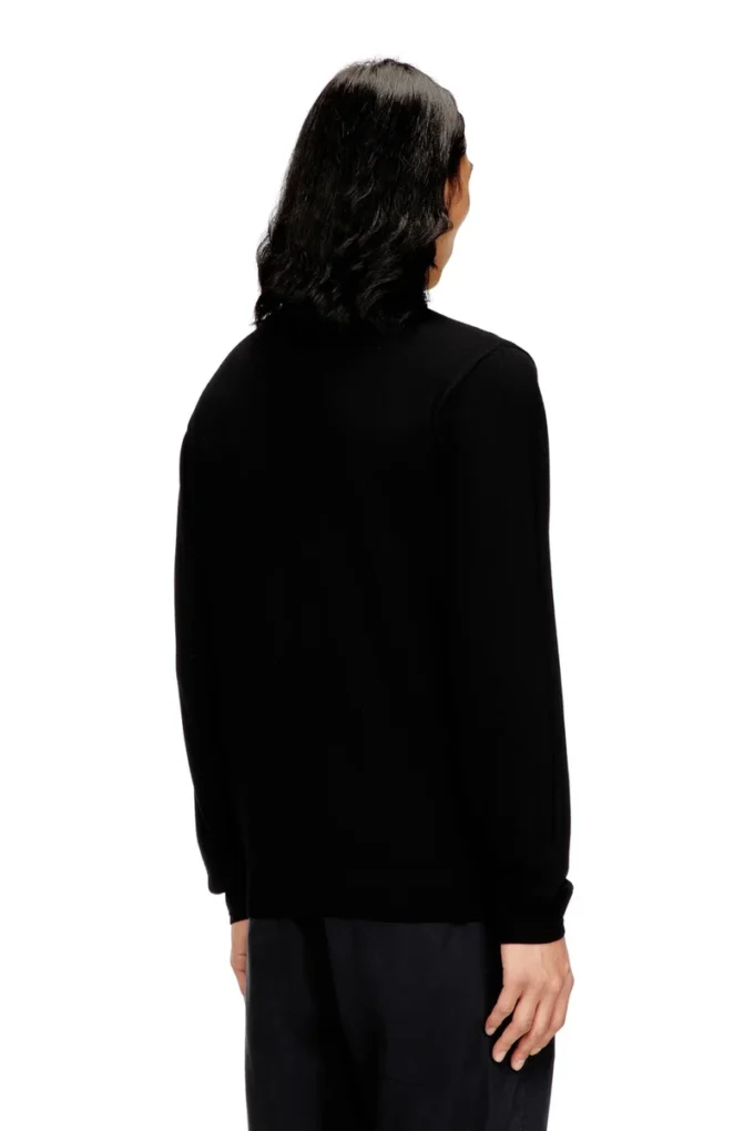 k-valiam Wool jumper with cut-out logo