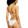 kate-d-core Bikini top with houndstooth graphic print
