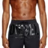 ken-37-d-core Mid-length swim shorts with maxi logo