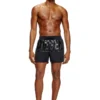 ken-37-d-core Mid-length swim shorts with maxi logo