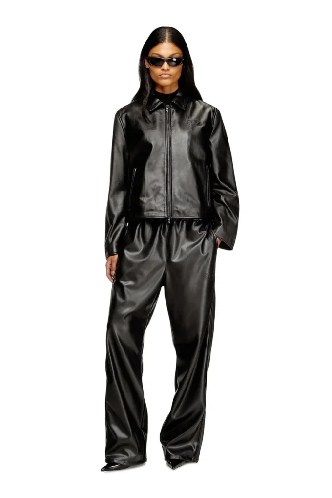 l-amar-fem-s2 Coach jacket in leather