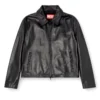 l-amar-fem-s2 Coach jacket in leather
