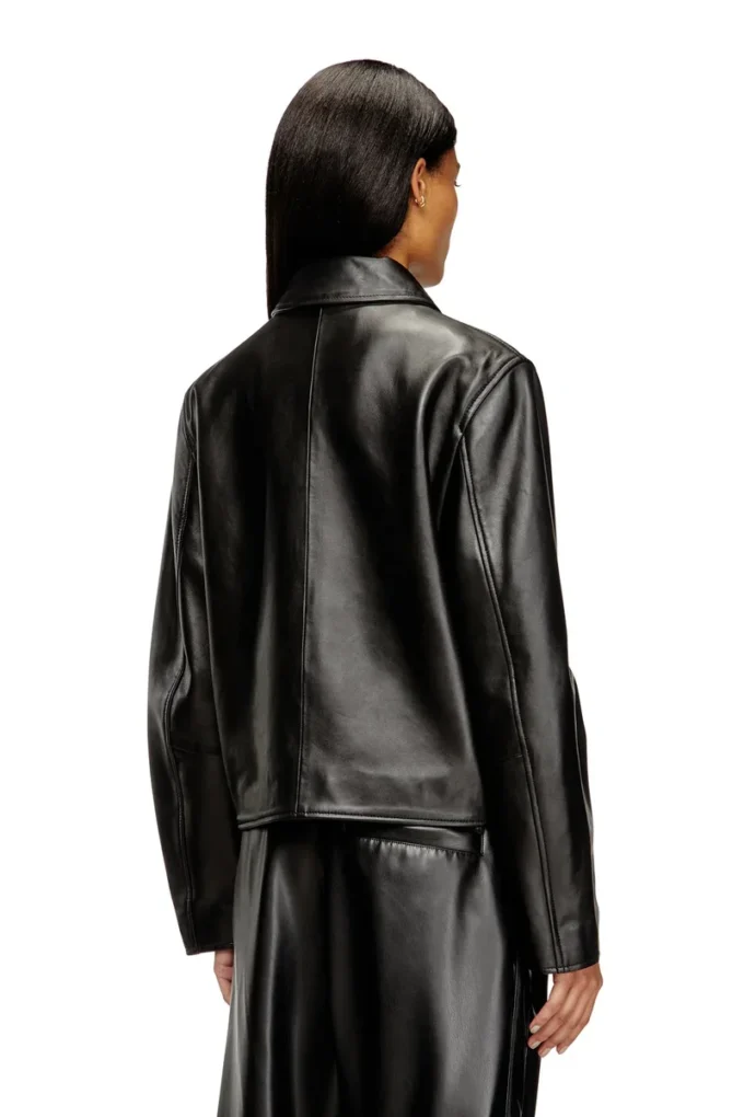 l-amar-fem-s2 Coach jacket in leather