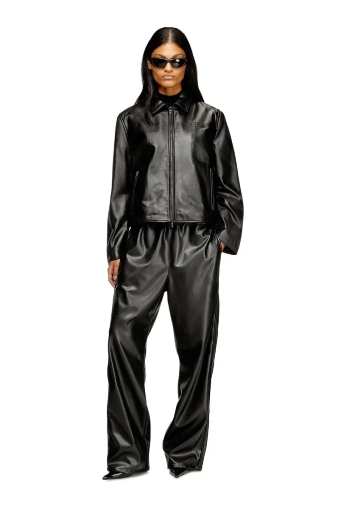 l-amar-fem-s2 Coach jacket in leather