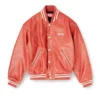 l-difordi-20th Leather bomber jacket with Diesel logo