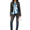 l-egrad Distressed leather jacket